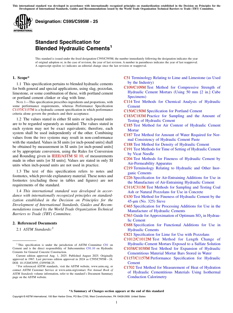 ASTM C595 - C 595M - 25.pdf_第1页