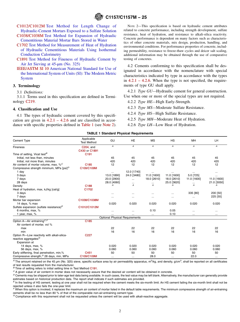 ASTM C1157 - C 1157M - 25.pdf_第2页
