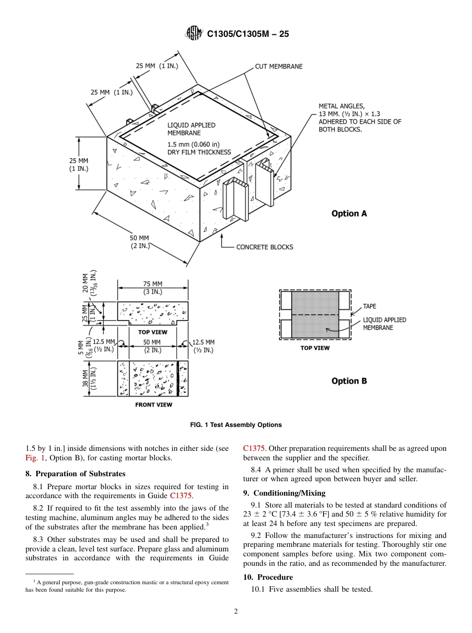 ASTM C1305 - C 1305M - 25.pdf_第2页