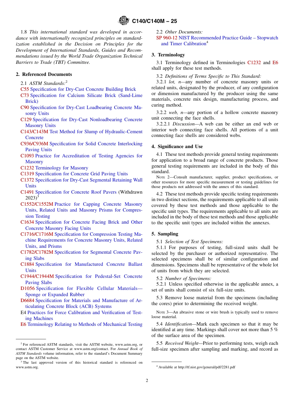 ASTM C140 - C 140M - 25.pdf_第2页
