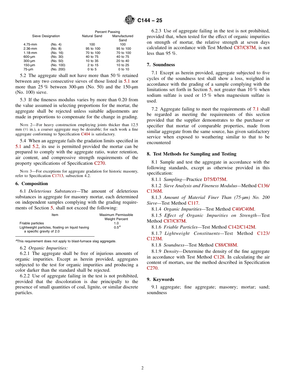 ASTM C144 - 25.pdf_第2页