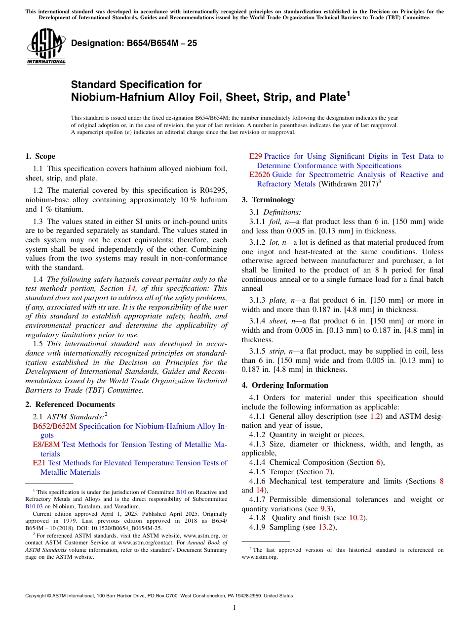 ASTM B654 - B 654M - 25.pdf_第1页