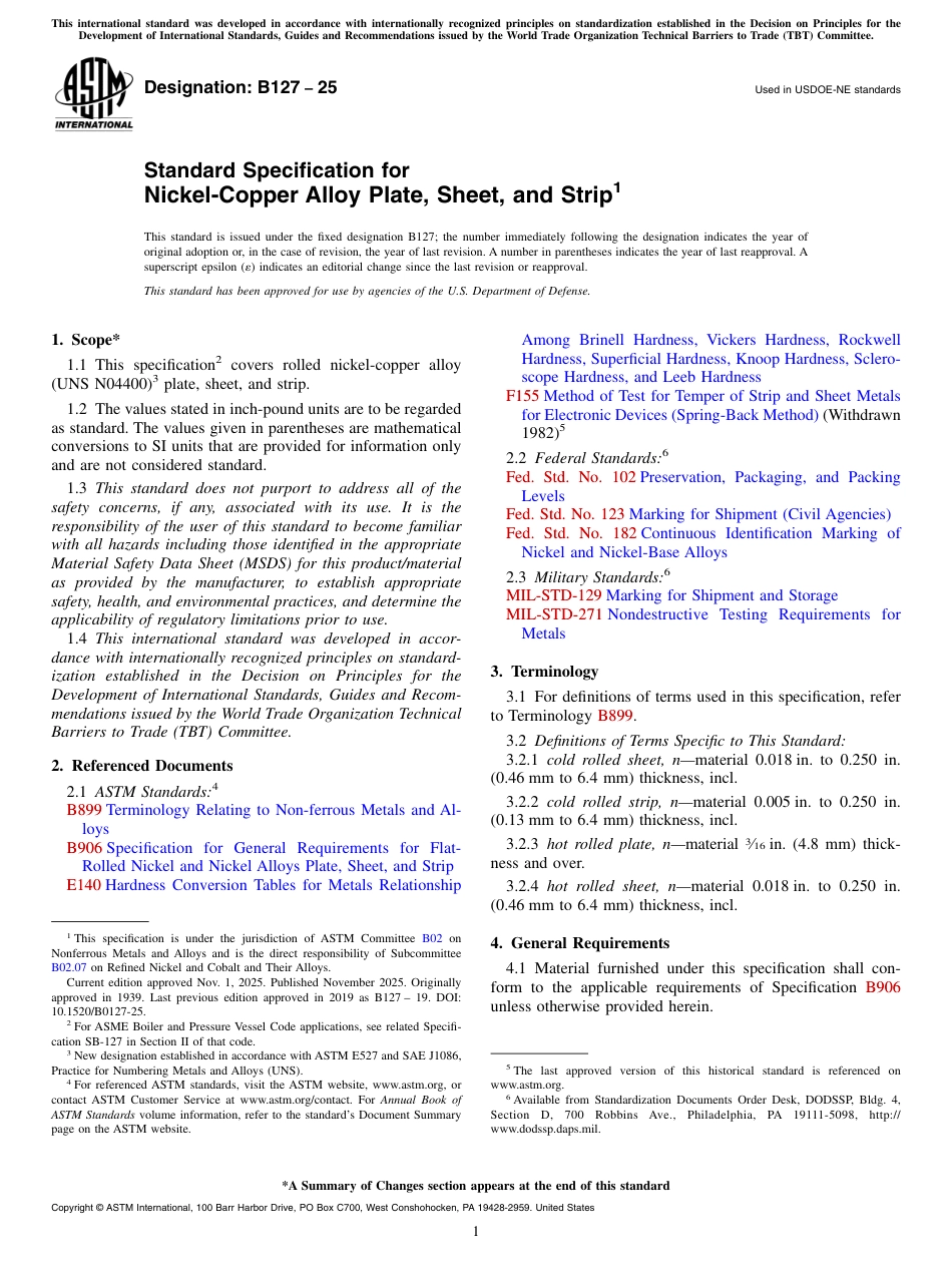 ASTM B127 - 25.pdf_第1页