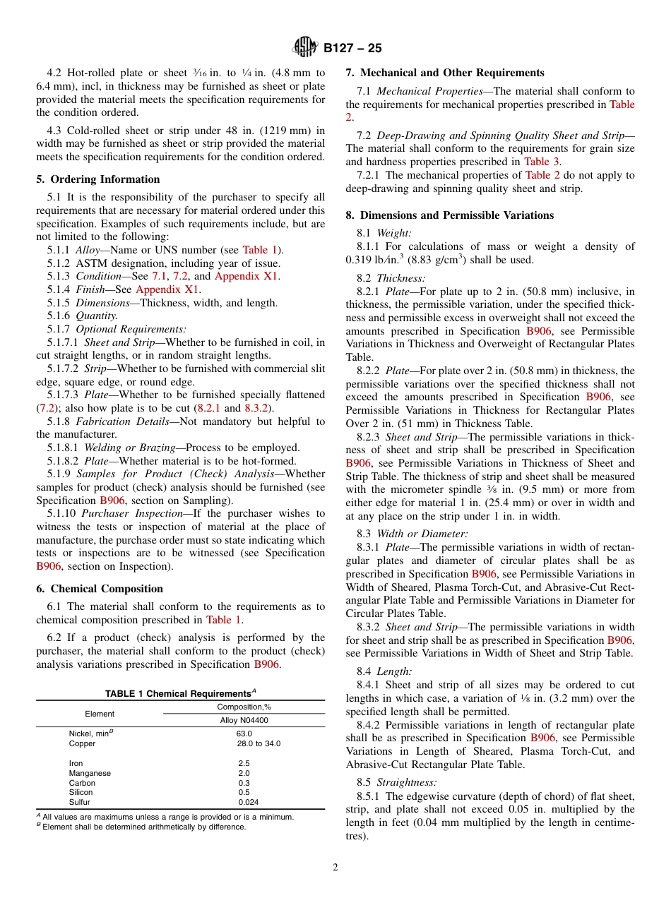 ASTM B127 - 25.pdf_第2页