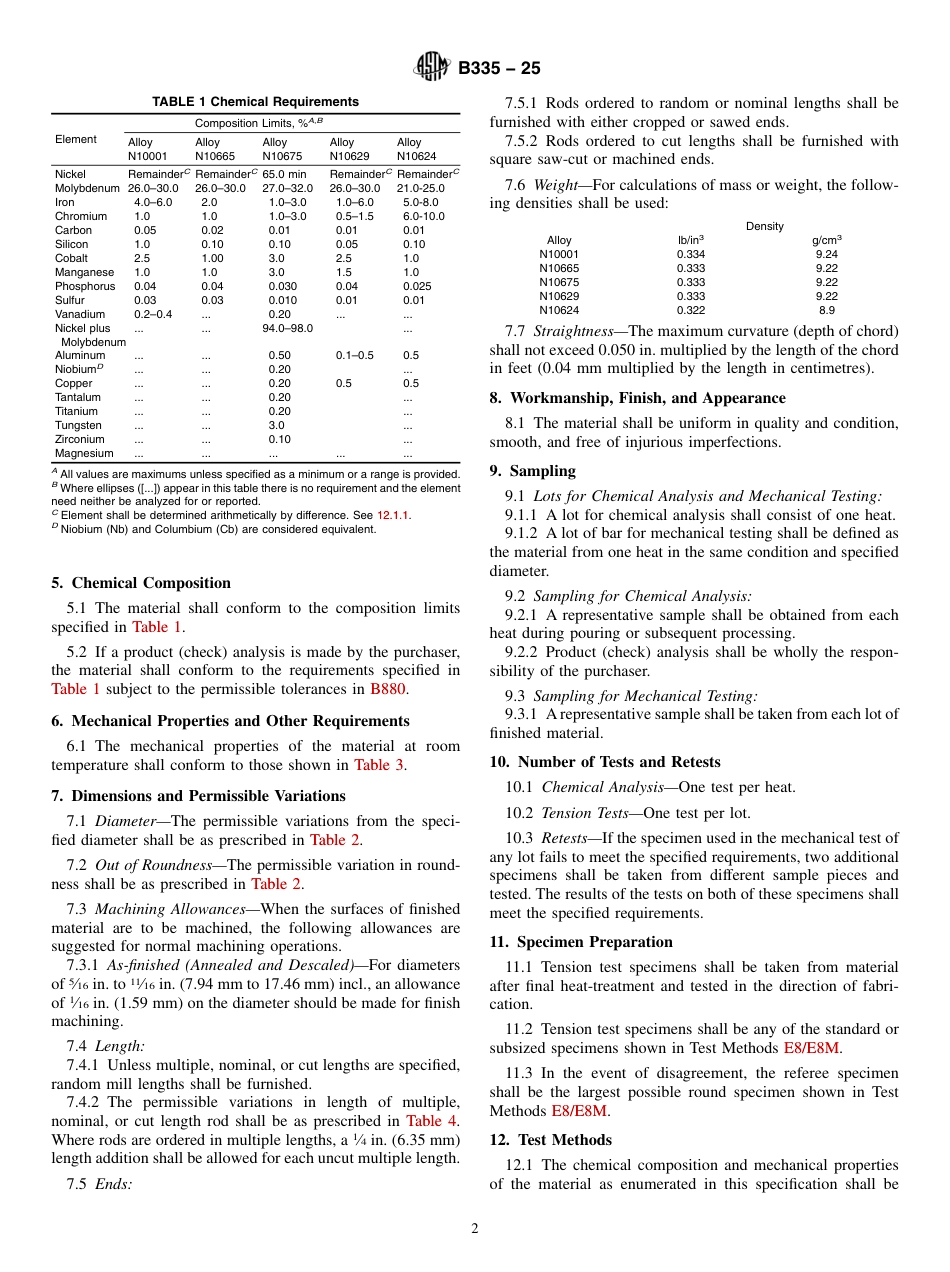 ASTM B335 - 25.pdf_第2页