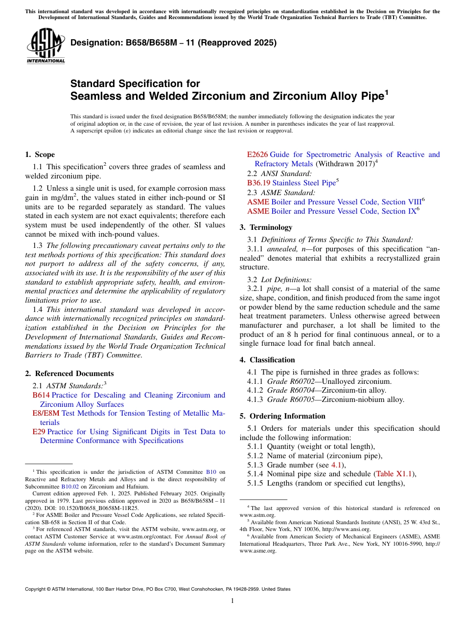ASTM B658 - B 658M - 11 (2025).pdf_第1页
