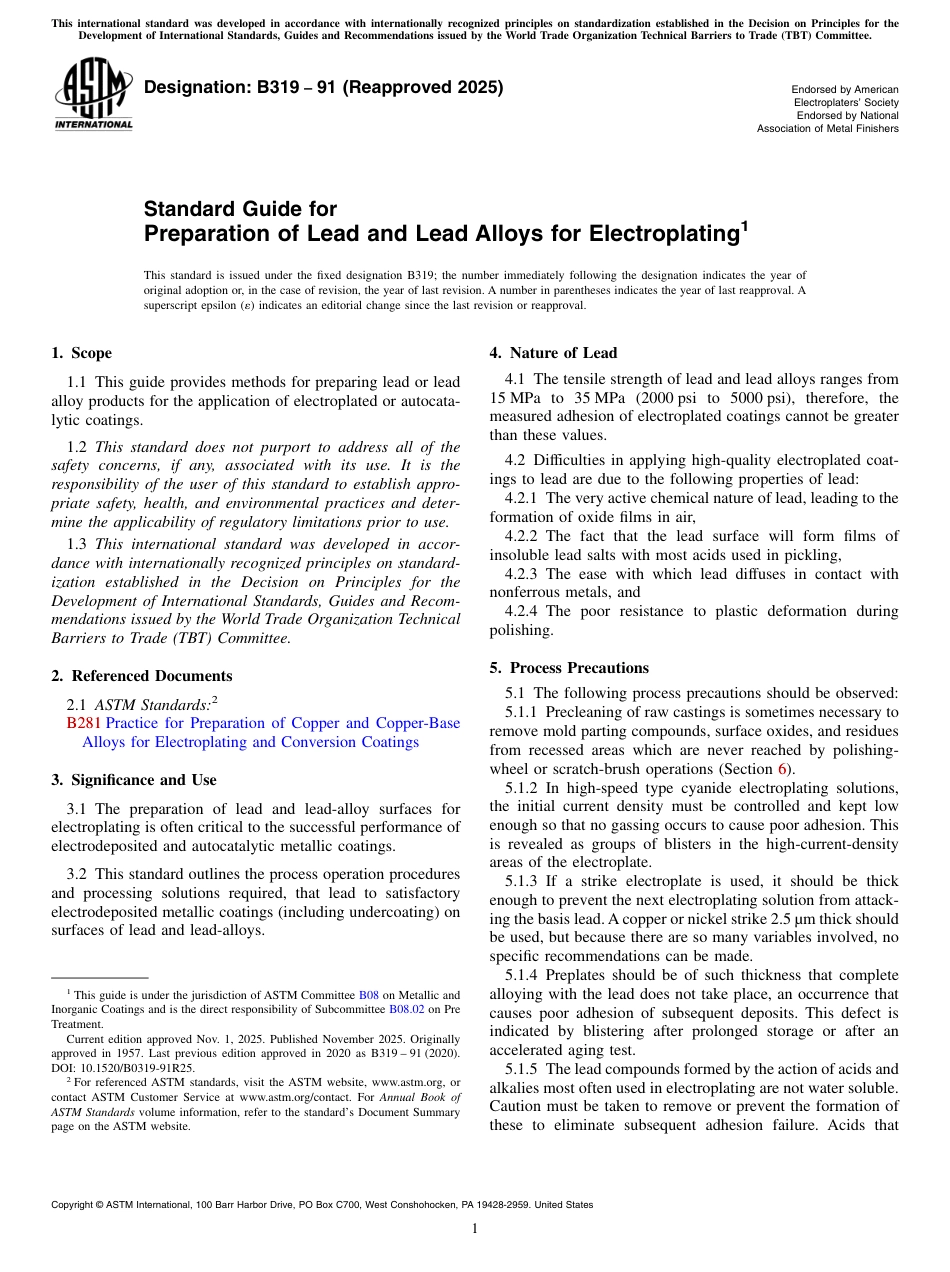 ASTM B319 - 91 (2025).pdf_第1页