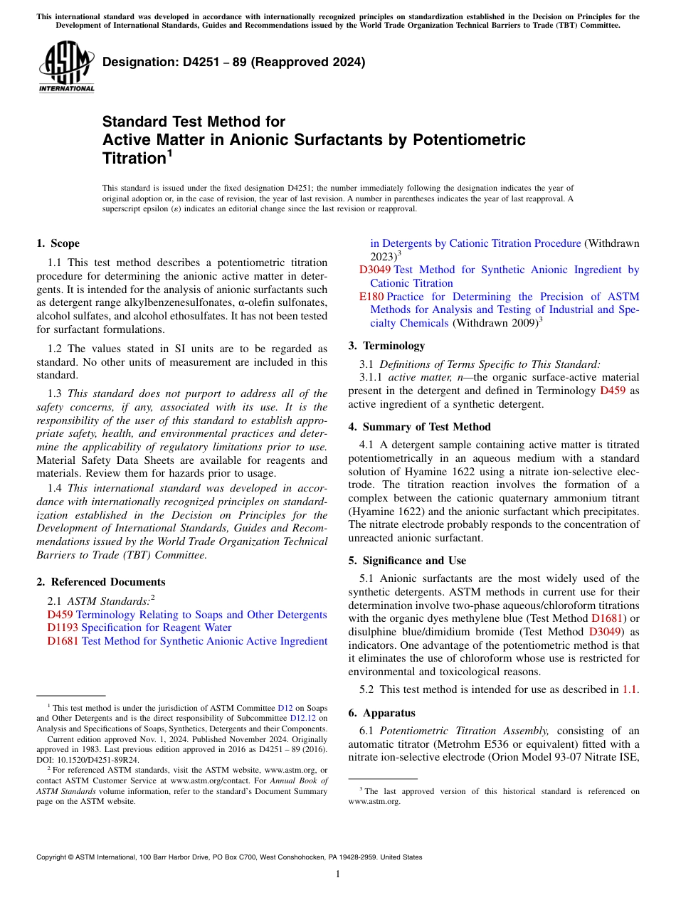 ASTM D4251 - 89 (2024).pdf_第1页