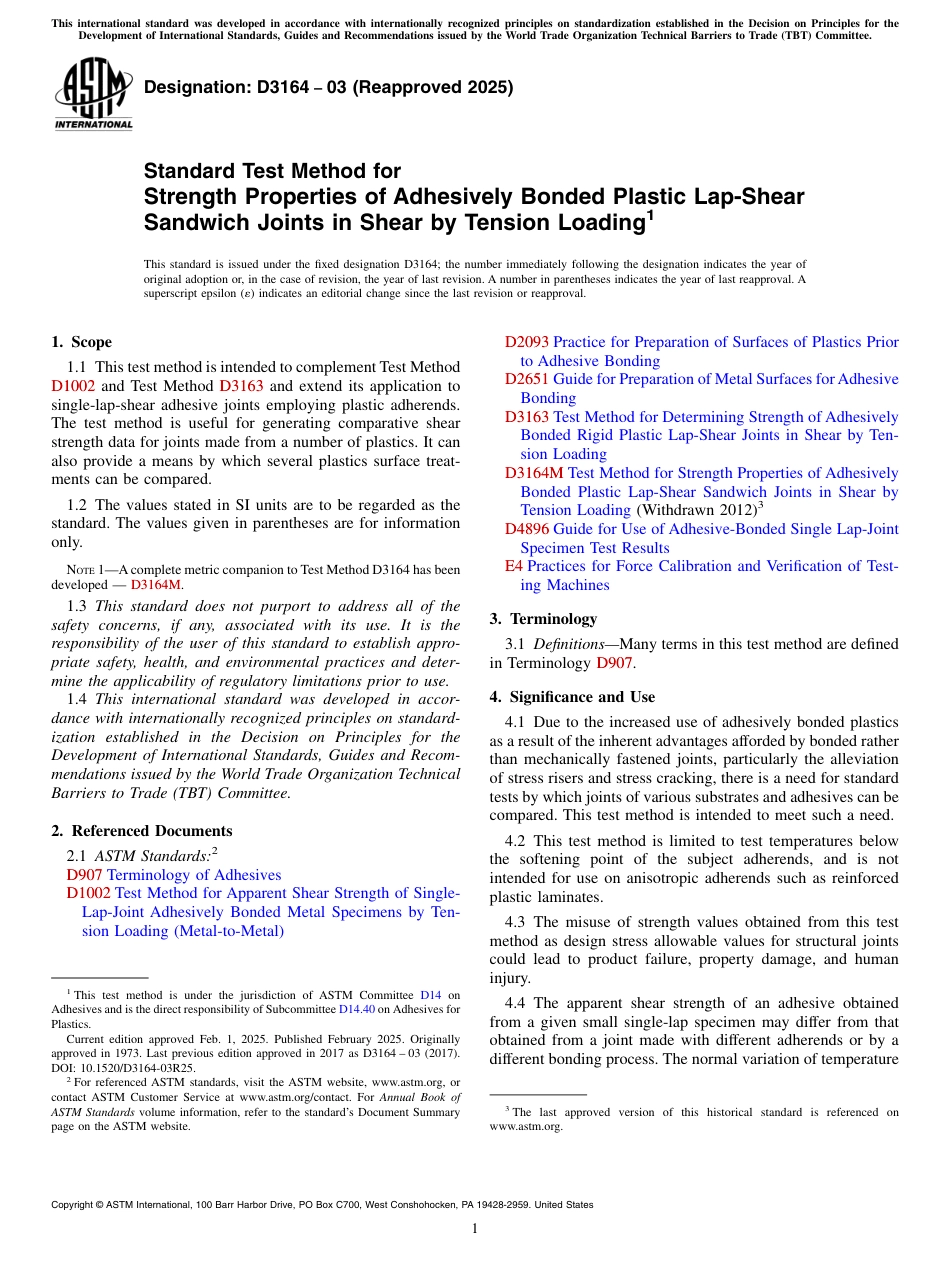 ASTM D3164 - 03 (2025).pdf_第1页