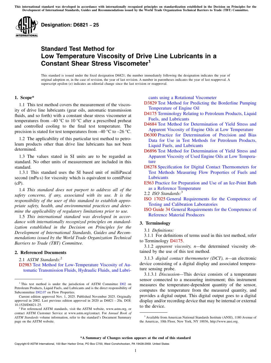 ASTM D6821 - 25.pdf_第1页
