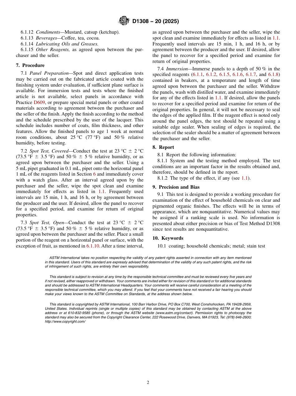 ASTM D1308 - 20 (2025).pdf_第2页