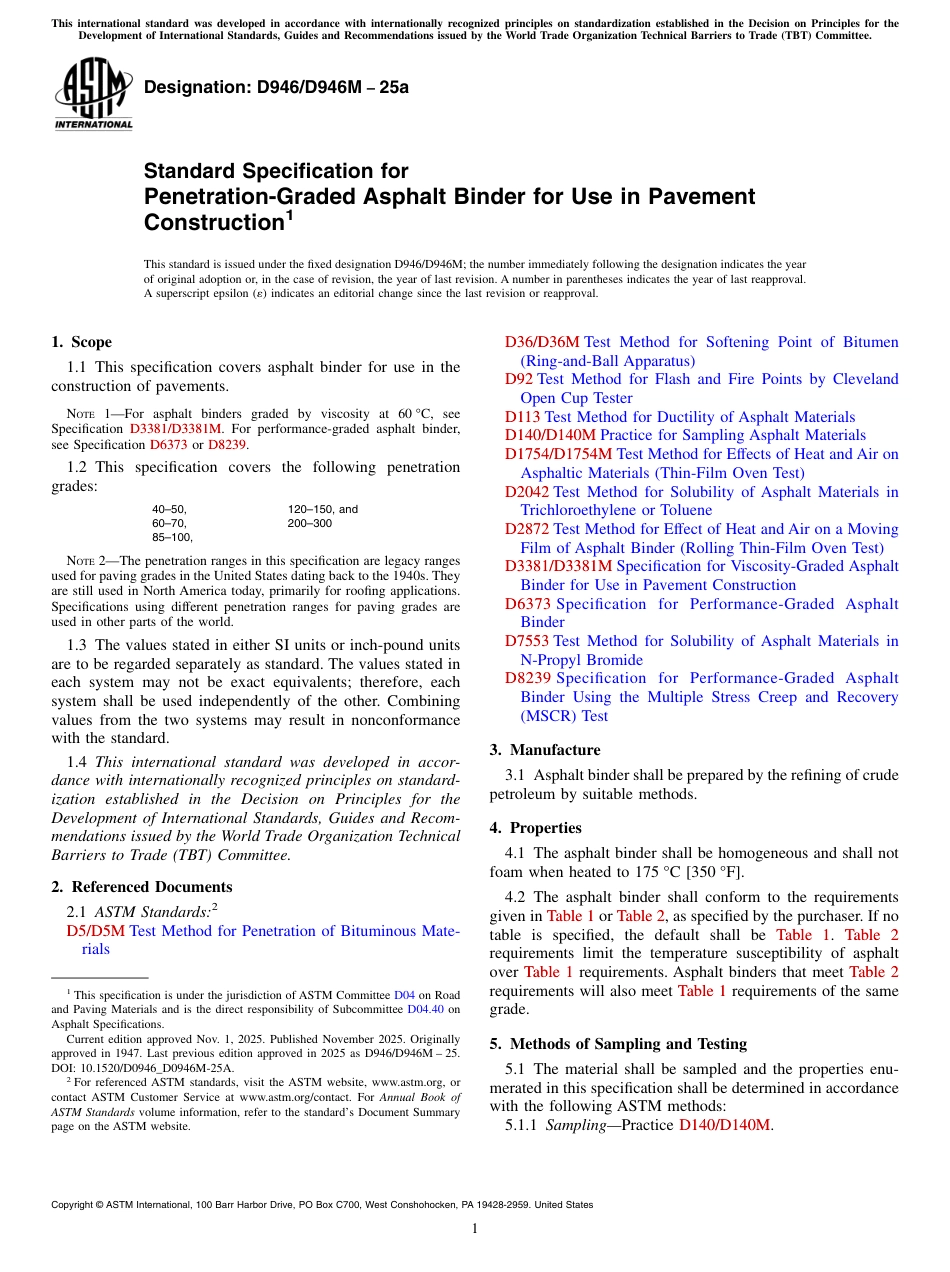 ASTM D946 - D 946M - 25a.pdf_第1页