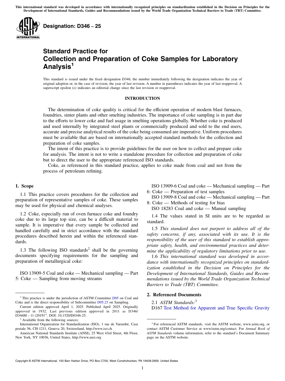 ASTM D346 - 25.pdf_第1页