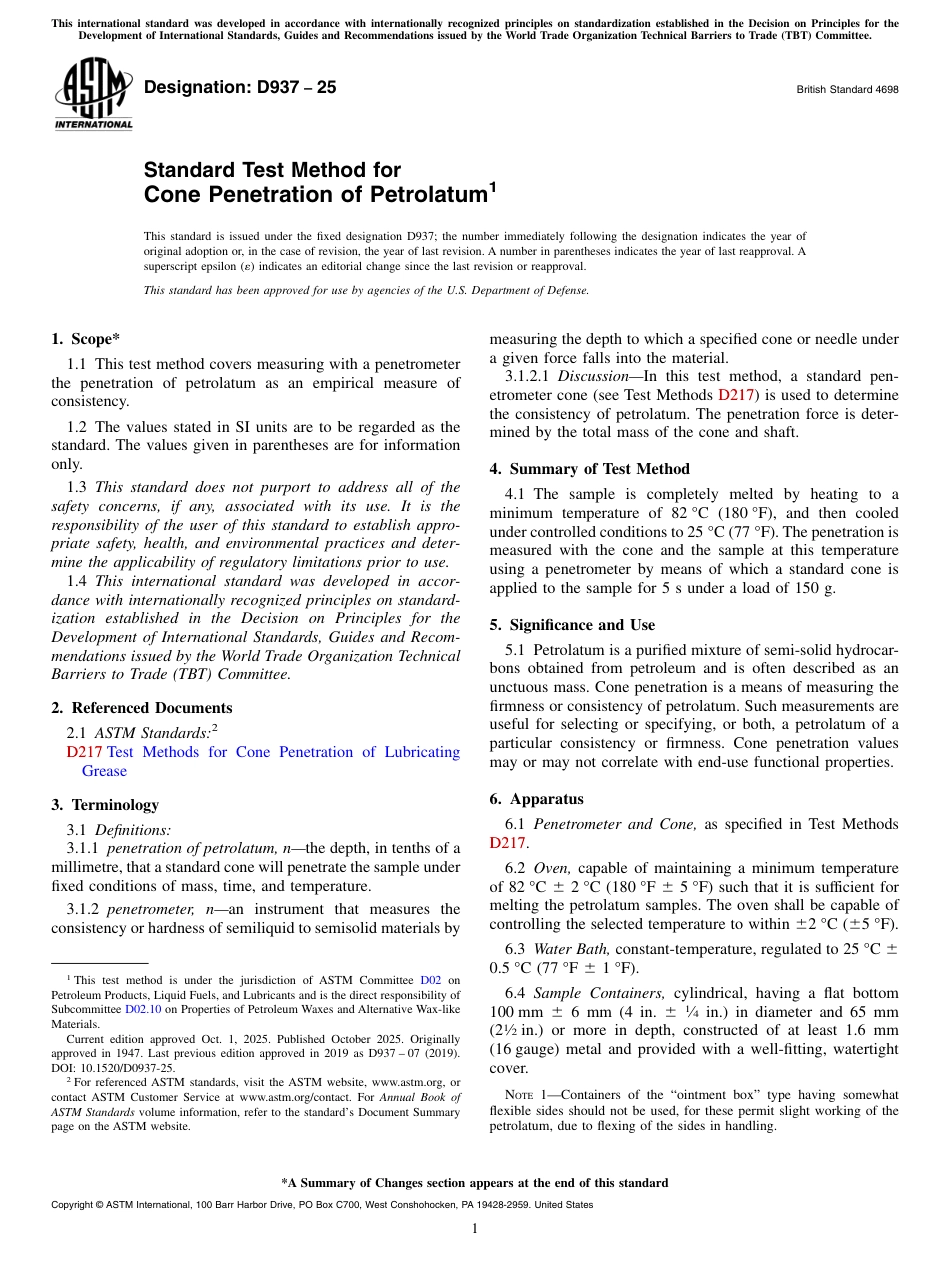 ASTM D937 - 25.pdf_第1页