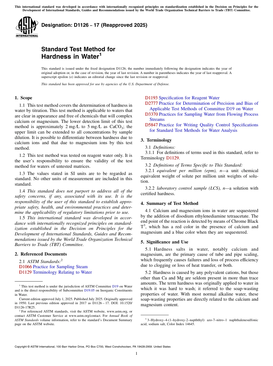 ASTM D1126 - 17 (2025).pdf_第1页