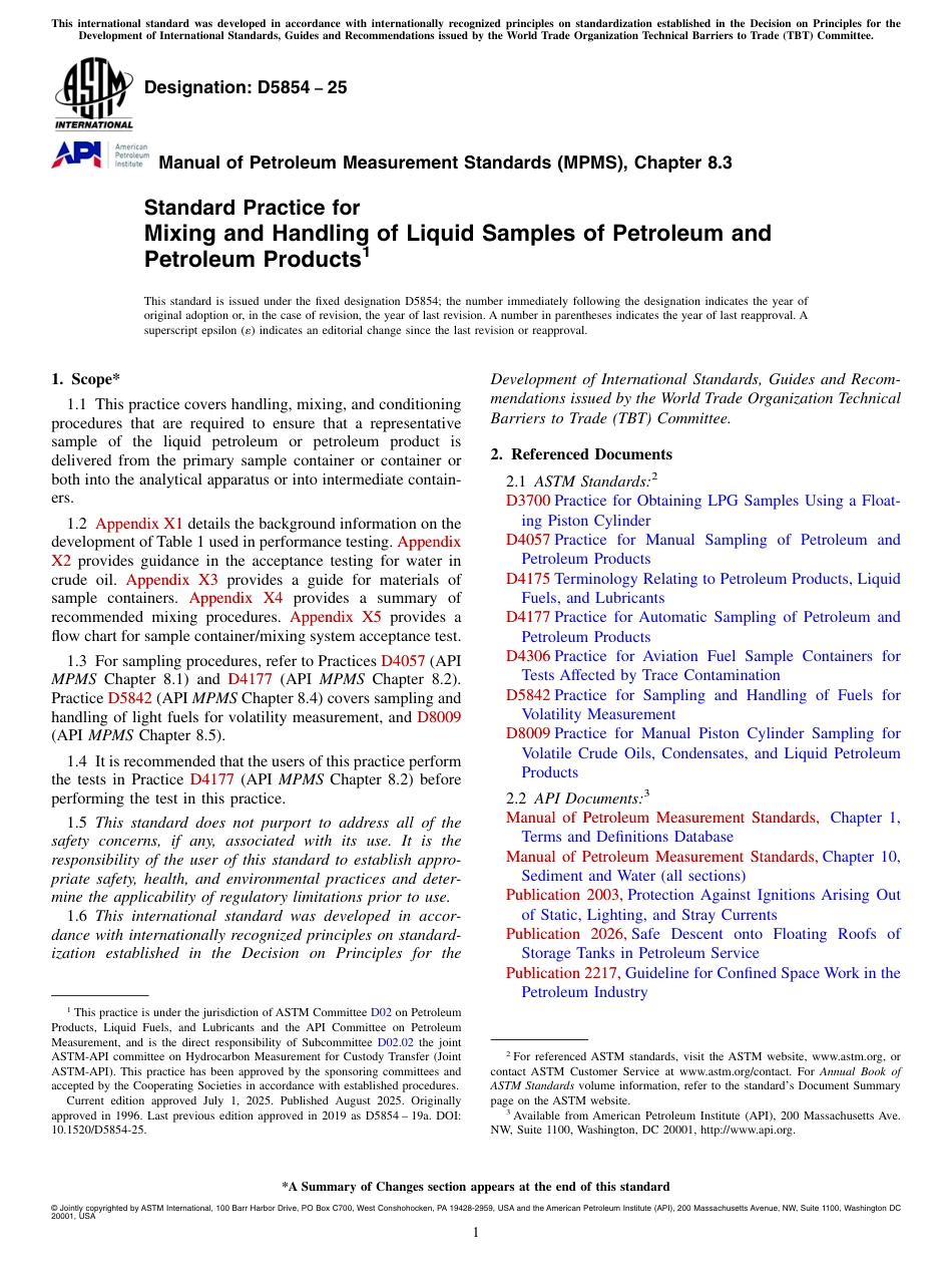 ASTM D5854 - 25.pdf_第1页