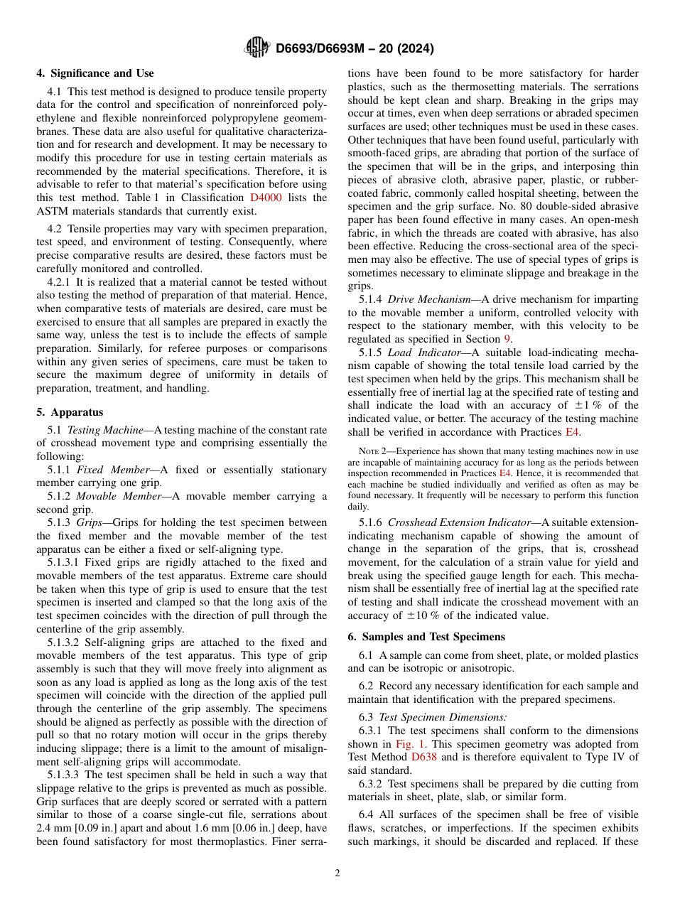 ASTM D6693 - D 6693M - 20 (2024).pdf_第2页
