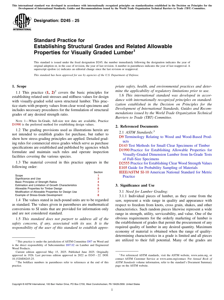 ASTM D245 - 25.pdf_第1页