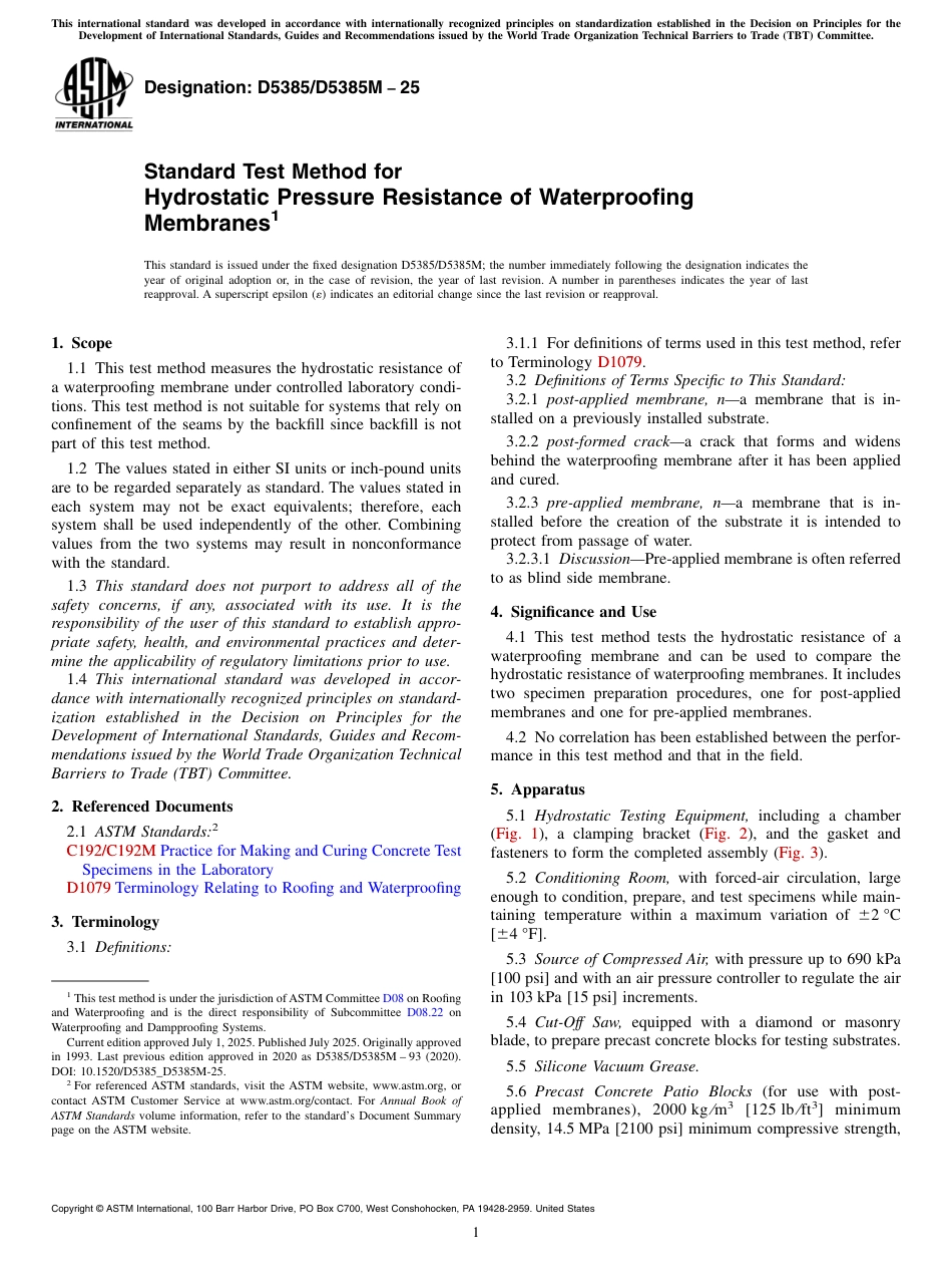 ASTM D5385 - D 5385M - 25.pdf_第1页