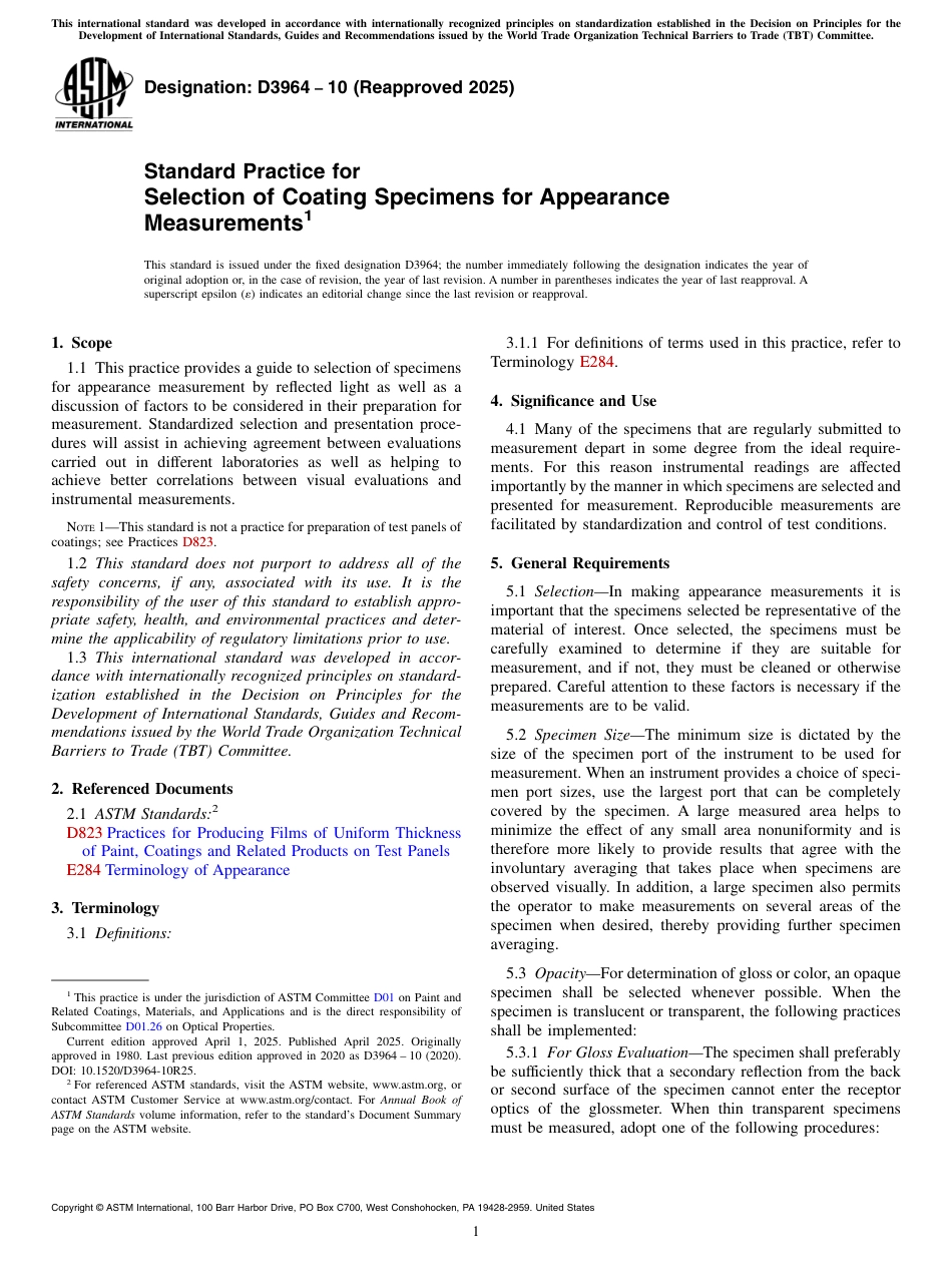ASTM D3964 - 10 (2025).pdf_第1页