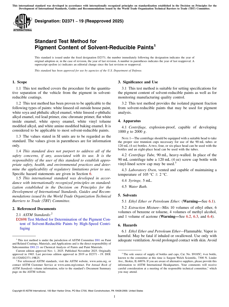 ASTM D2371 - 19 (2025).pdf_第1页