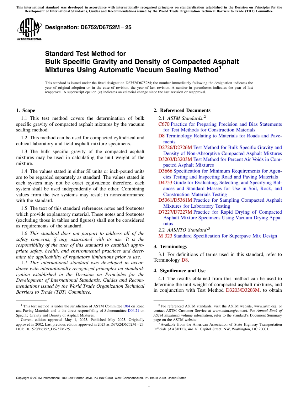 ASTM D6752 - D 6752M - 25.pdf_第1页