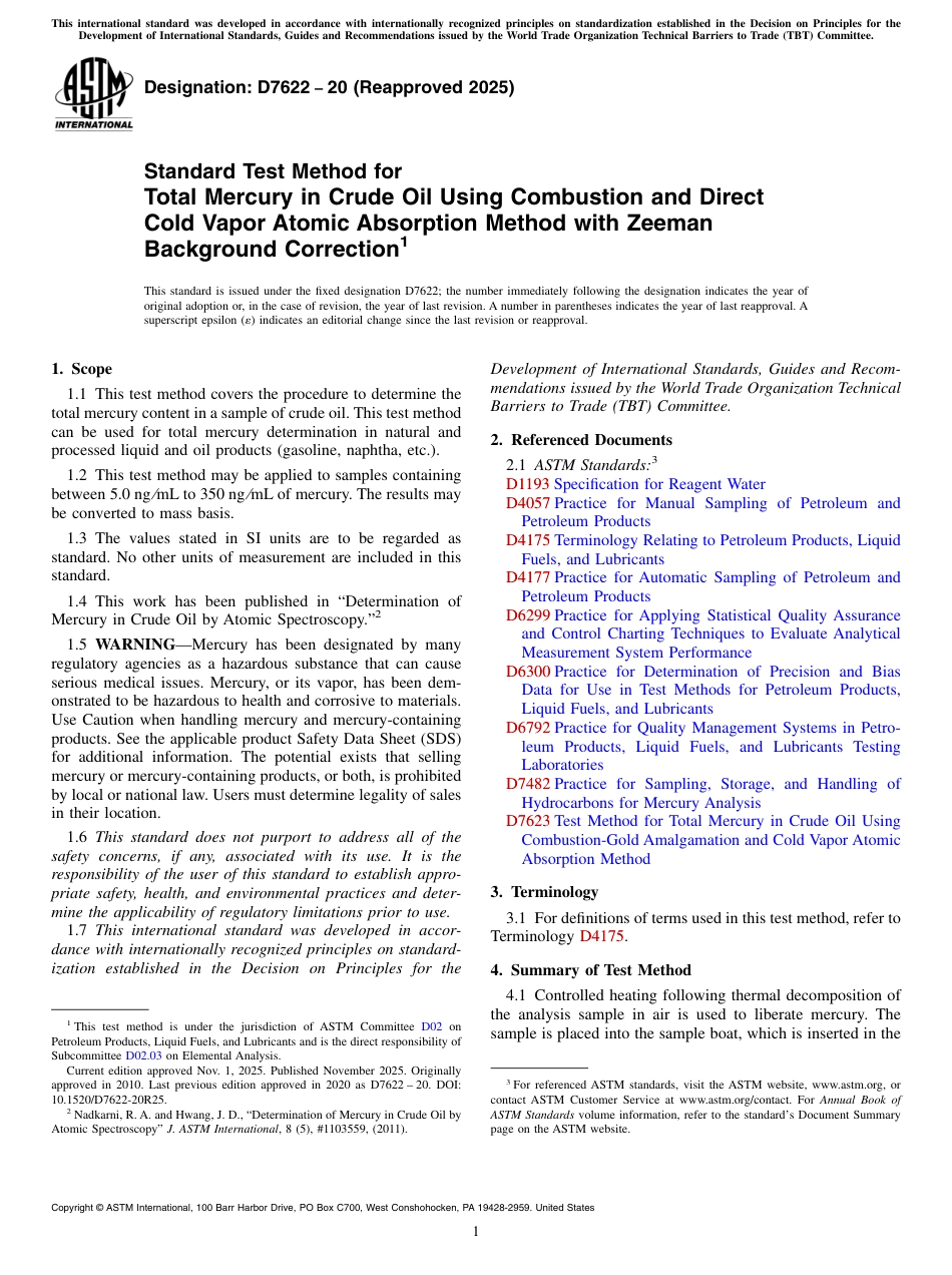 ASTM D7622 - 20 (2025).pdf_第1页