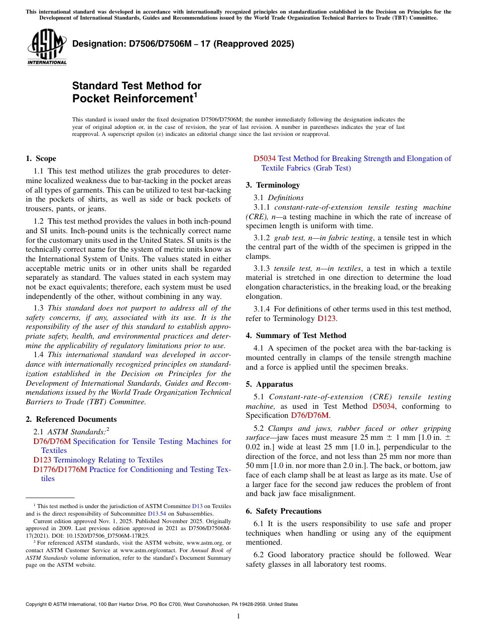 ASTM D7506 - D 7506M - 17 (2025).pdf_第1页