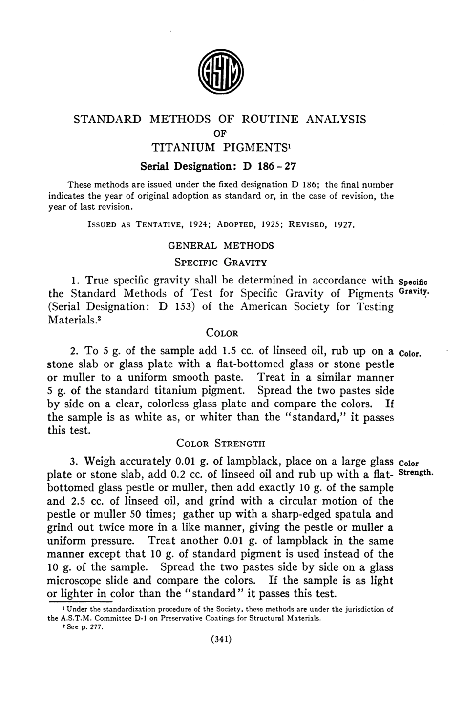 ASTM D186 - 27 scan.pdf_第1页