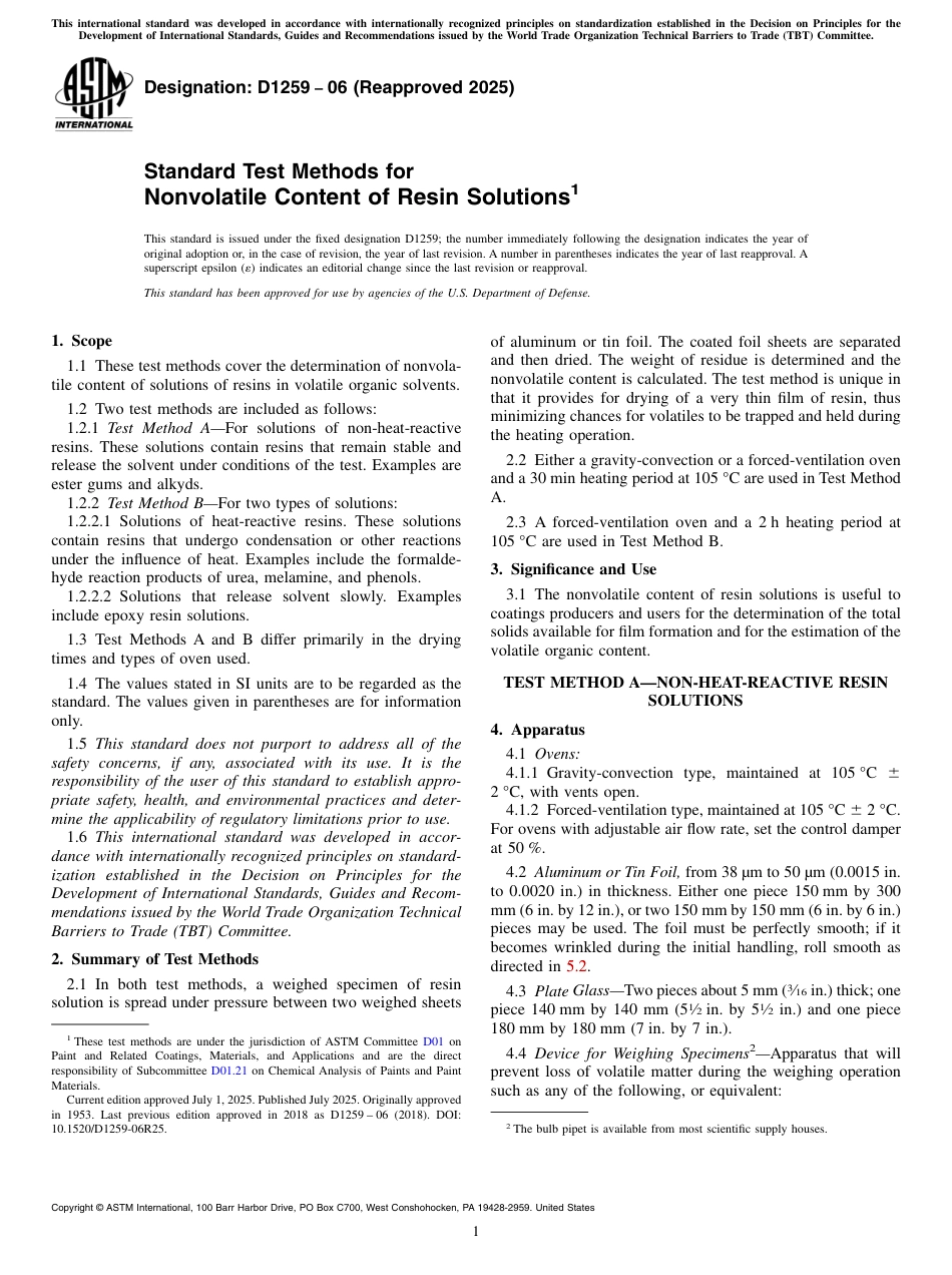 ASTM D1259 - 06 (2025).pdf_第1页