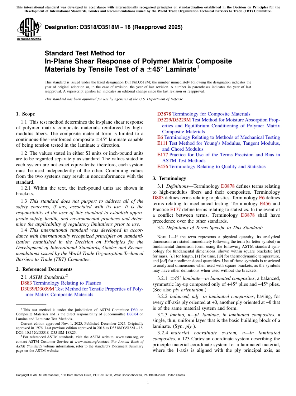 ASTM D3518 - D 3518M - 18 (2025).pdf_第1页
