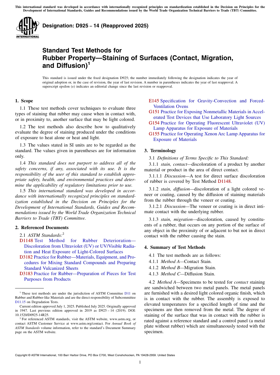 ASTM D925 - 14 (2025).pdf_第1页