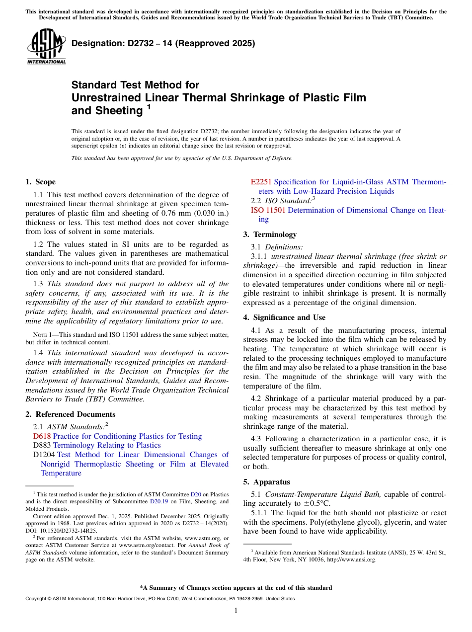 ASTM D2732 - 14 (2025).pdf_第1页