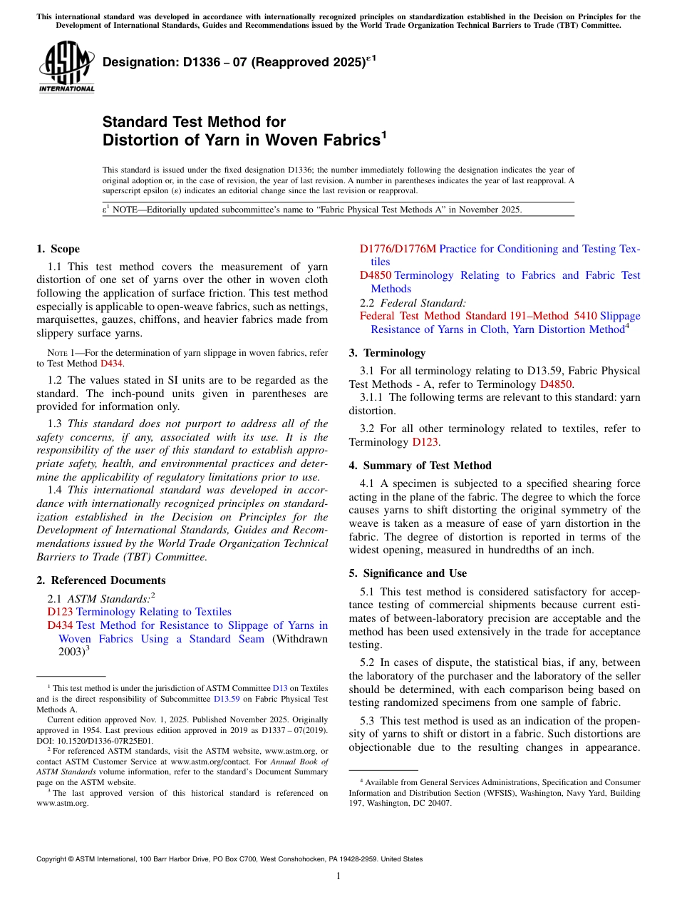 ASTM D1336 - 07 (2025)e1.pdf_第1页