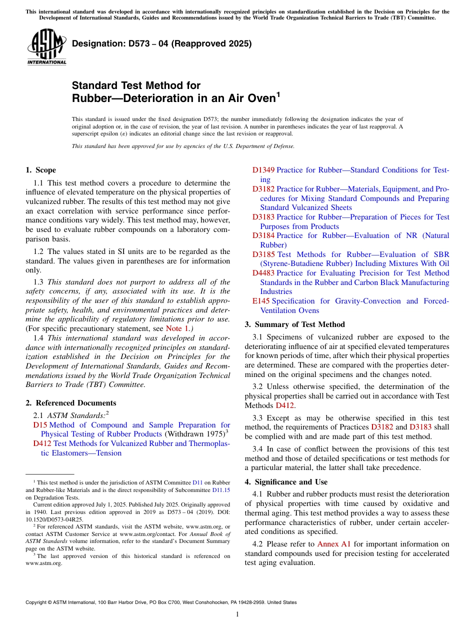 ASTM D573 - 04 (2025).pdf_第1页