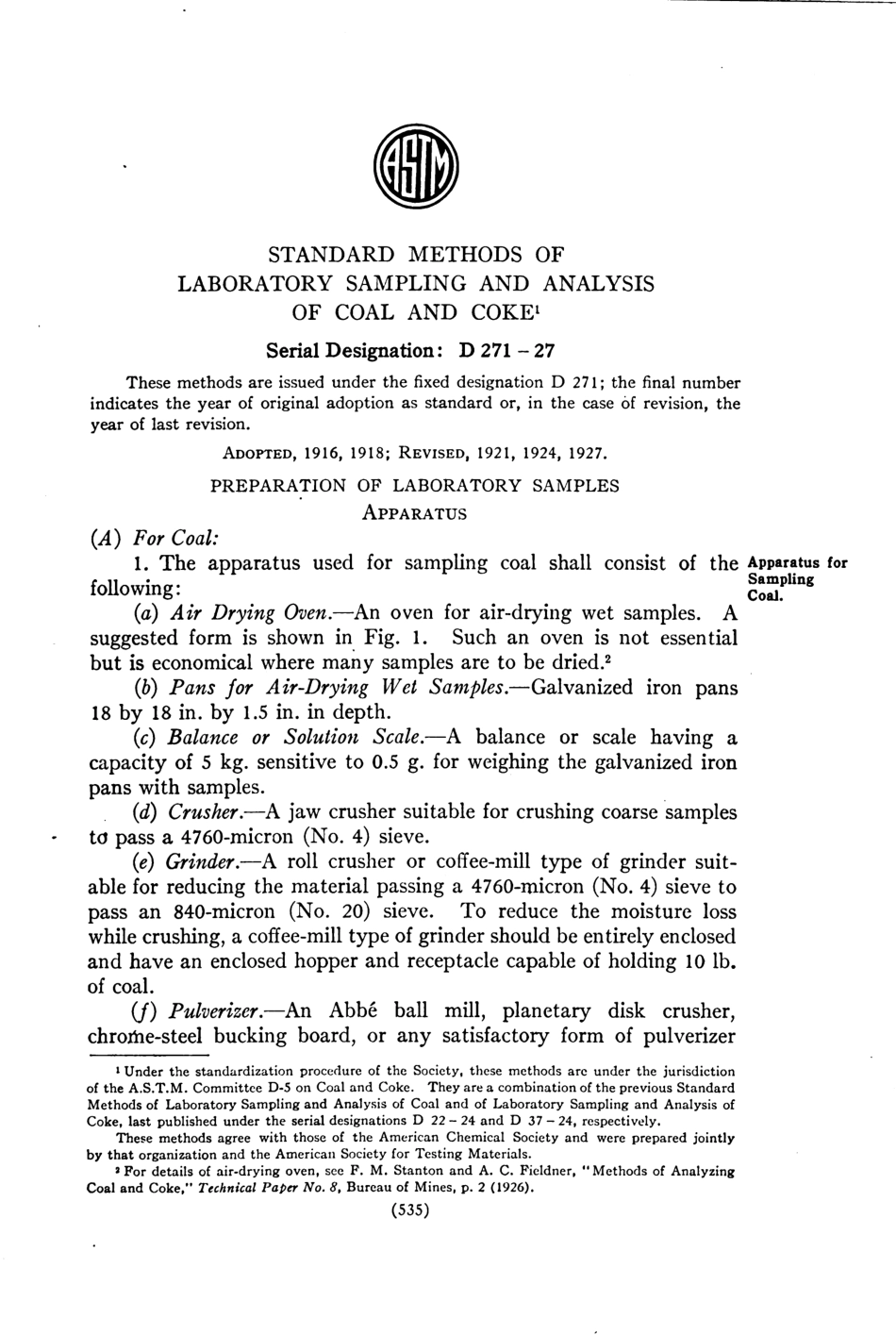 ASTM D271 - 27 scan.pdf_第1页