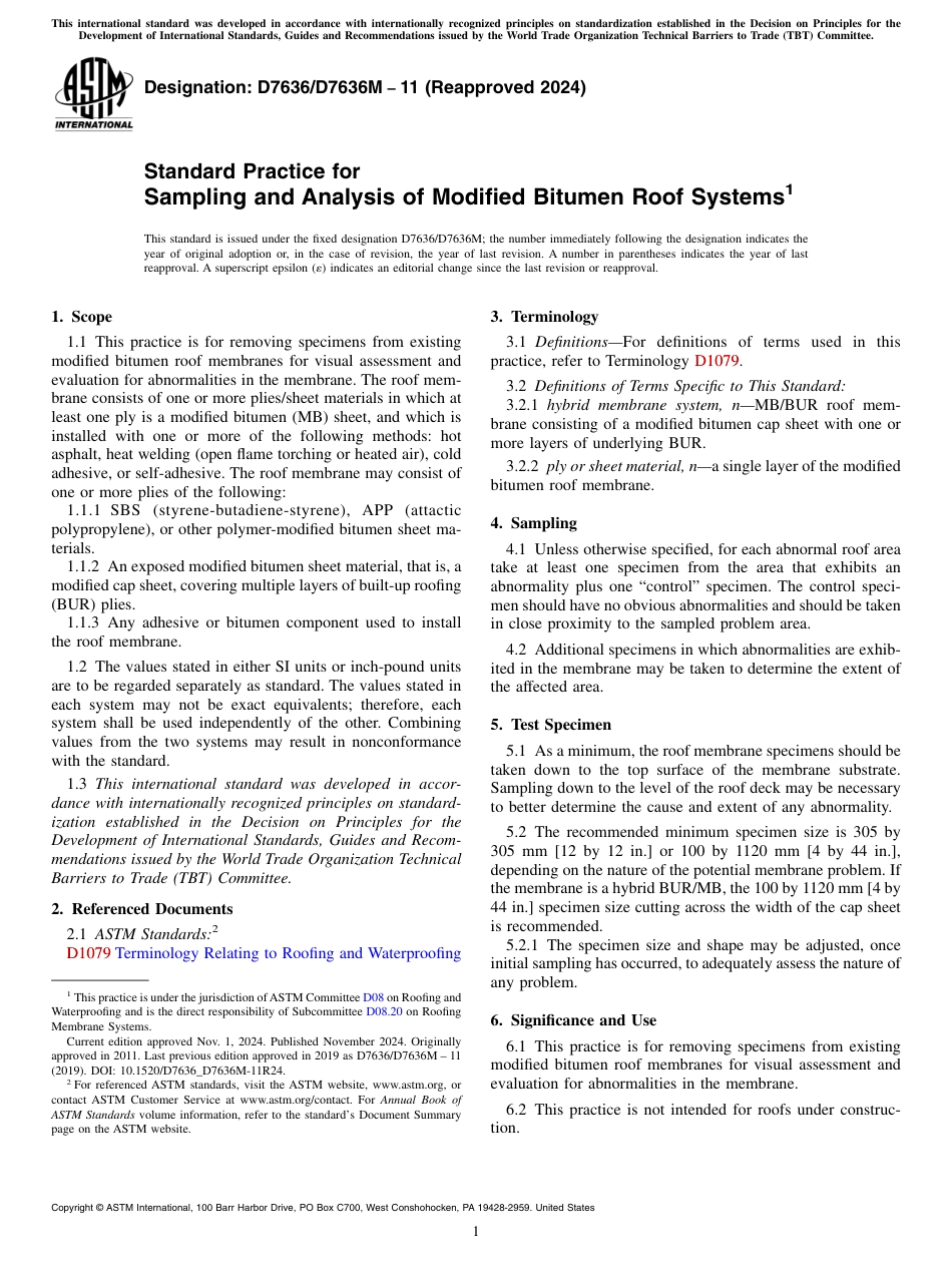 ASTM D7636 - D 7636M - 11 (2024).pdf_第1页