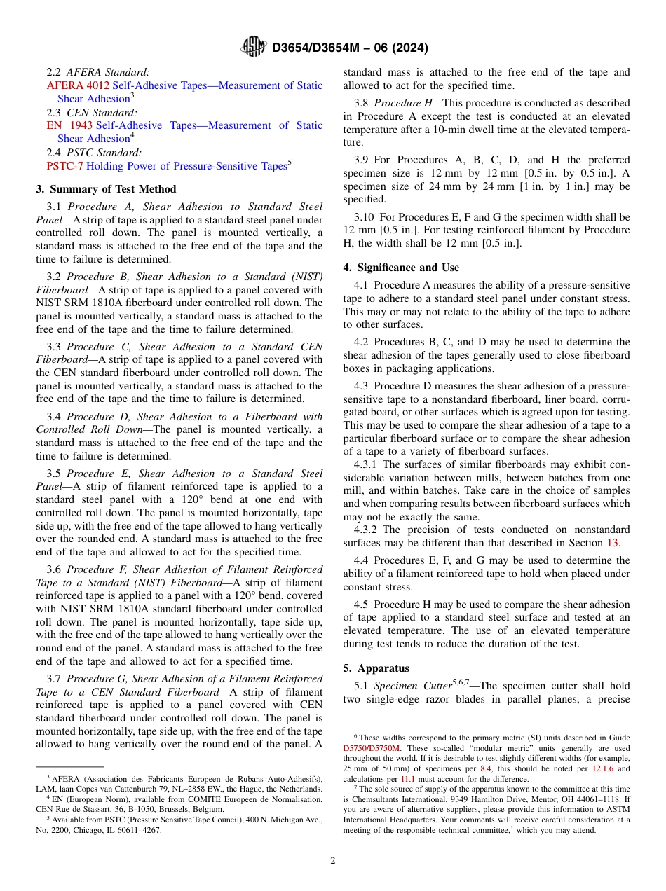ASTM D3654 - D 3654M - 06 (2024).pdf_第2页
