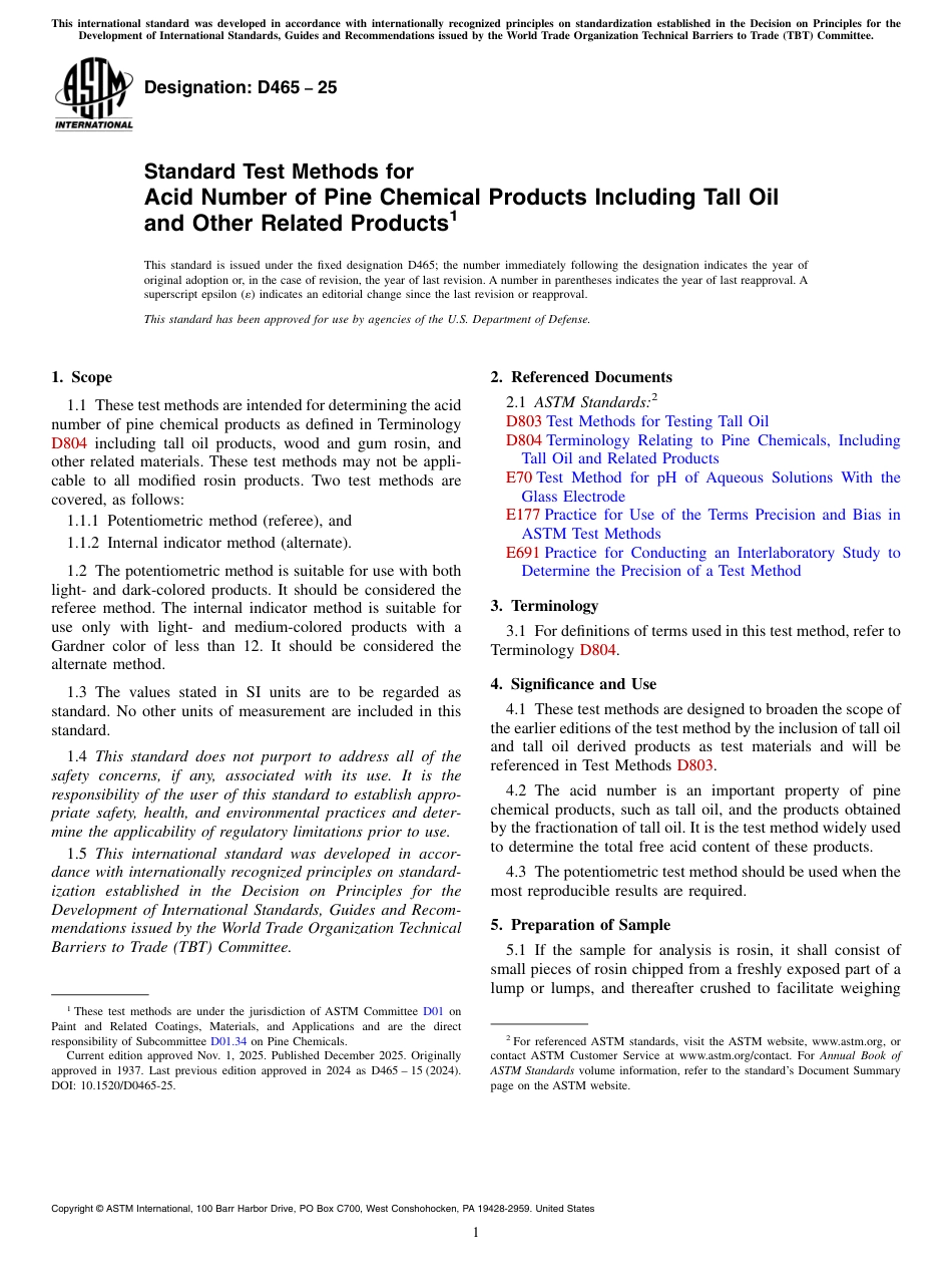 ASTM D465 - 25.pdf_第1页