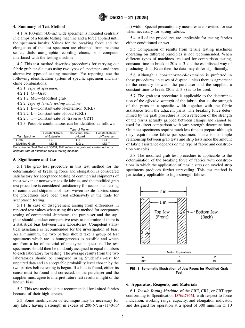 ASTM D5034 - 21 (2025).pdf_第2页