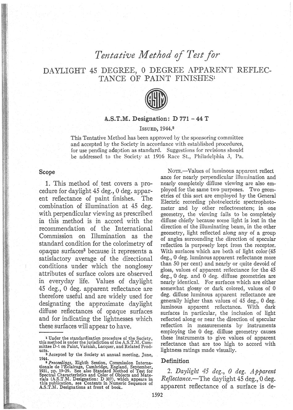 ASTM D771 - 44T scan.pdf_第1页