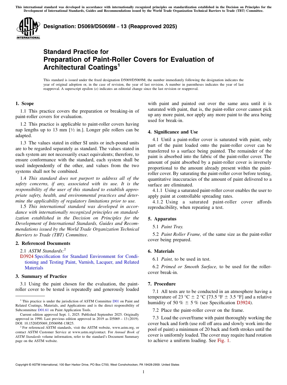 ASTM D5069 - D 5069M - 13 (2025).pdf_第1页