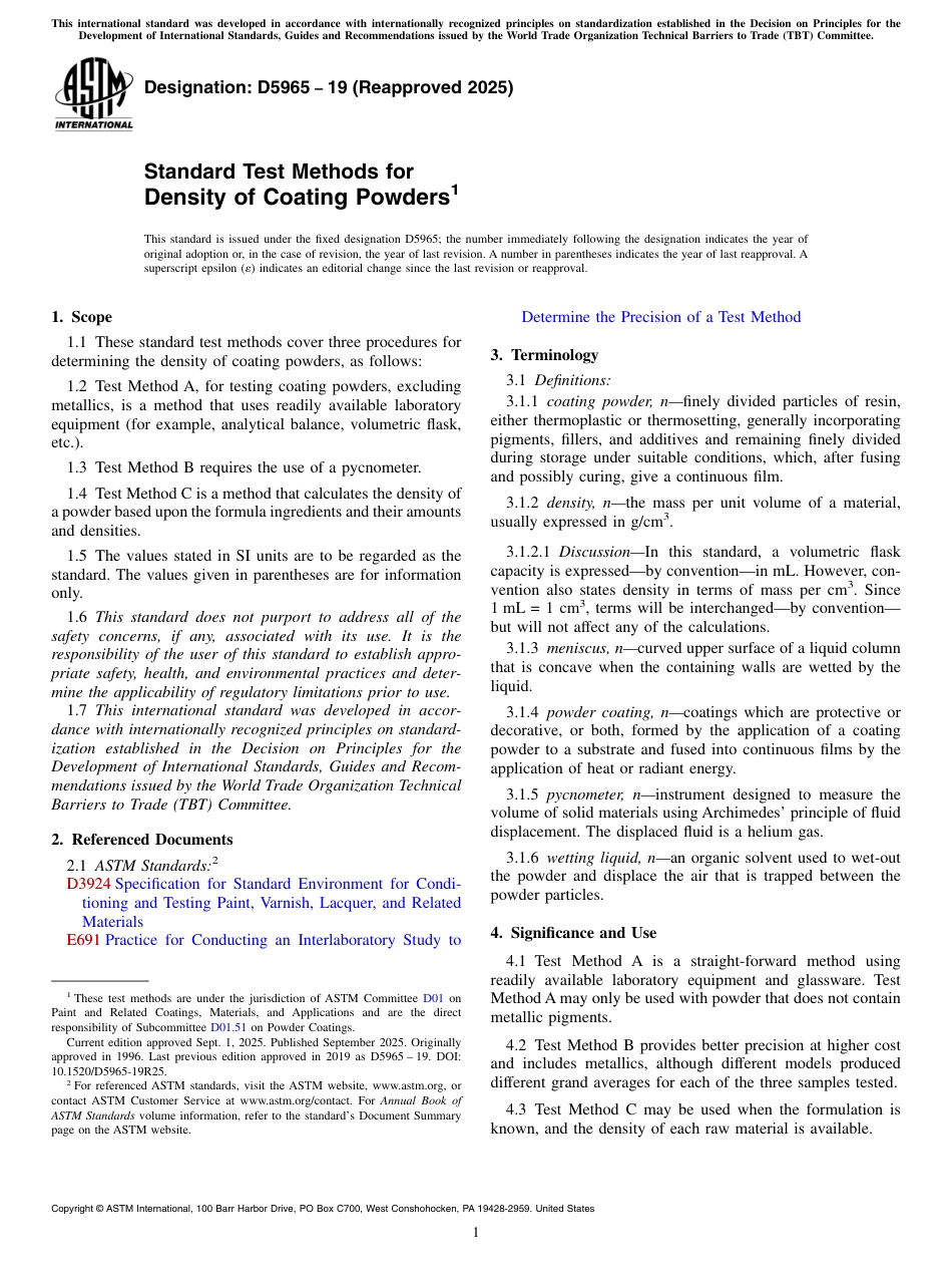 ASTM D5965 - 19 (2025).pdf_第1页