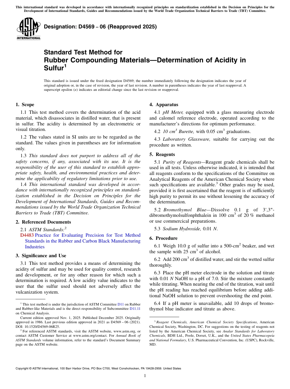 ASTM D4569 - 06 (2025).pdf_第1页