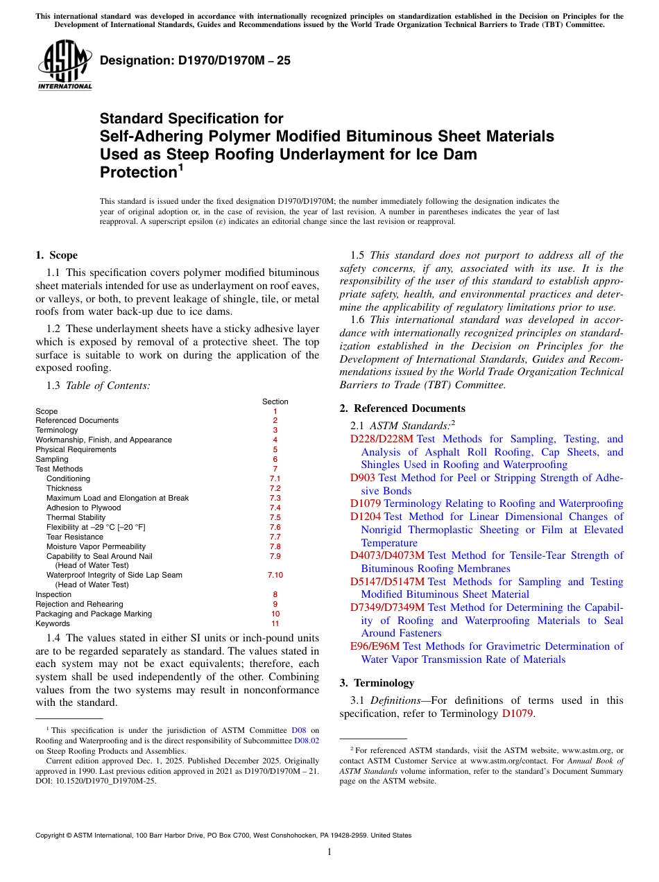 ASTM D1970 - D 1970M - 25.pdf_第1页