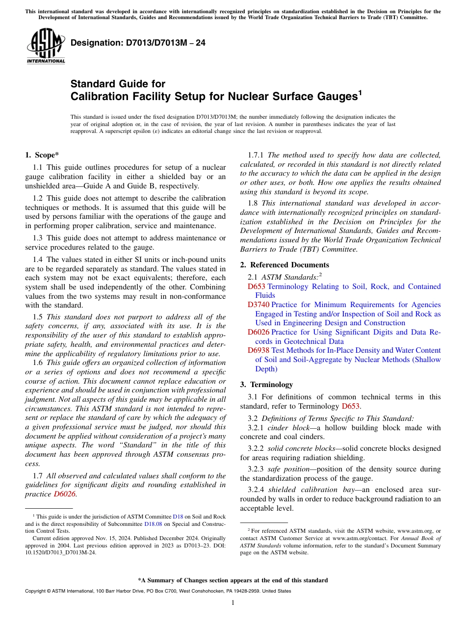 ASTM D7013 - D 7013M - 24.pdf_第1页