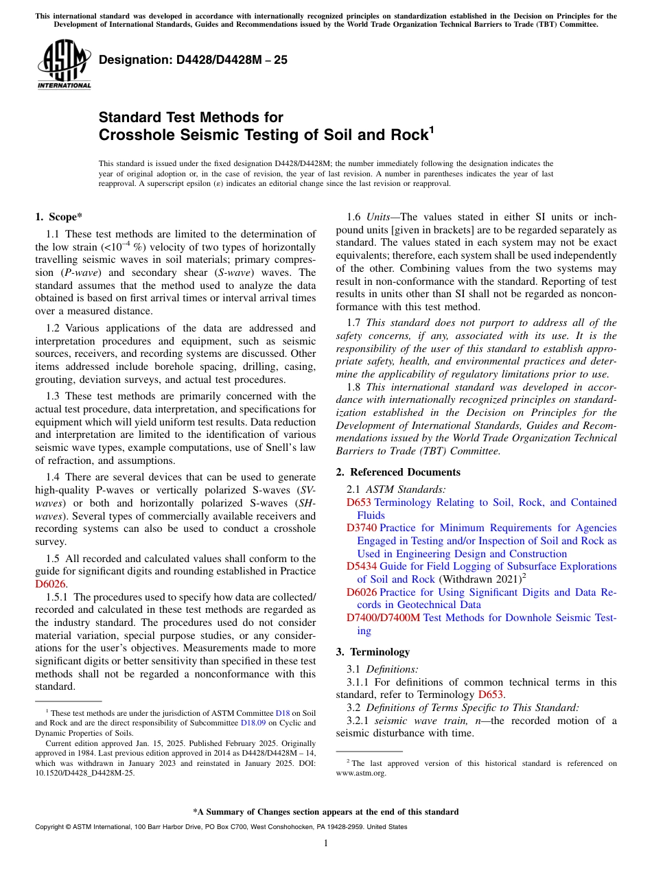 ASTM D4428 - D 4428M - 25.pdf_第1页