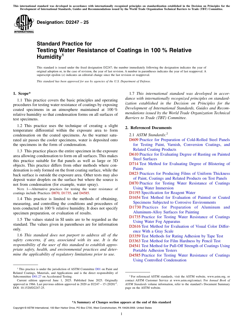 ASTM D2247 - 25.pdf_第1页