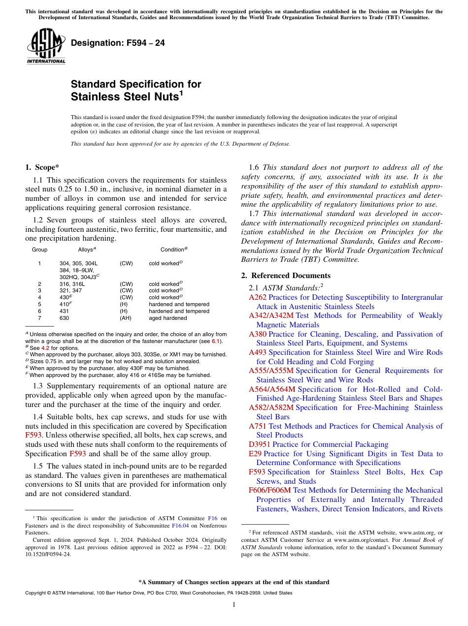ASTM F594 - 24.pdf_第1页