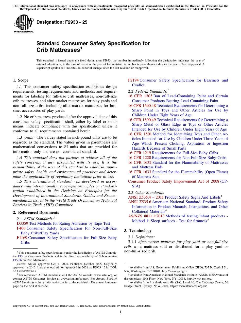ASTM F2933 - 25.pdf_第1页